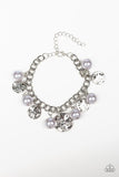 SEA In A New Light - Silver Bracelet - Paparazzi Accessories Bracelet Bedazzle Me Pretty Mobile Fashion Boutique
