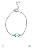 SEA You Later - Blue Anklet - Paparazzi Accessories Anklet Bedazzle Me Pretty Mobile Fashion Boutique
