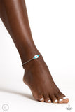 SEA You Later - Blue Anklet - Paparazzi Accessories Anklet Bedazzle Me Pretty Mobile Fashion Boutique