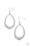 Seafoam Shimmer - Multi Earrings - Paparazzi Accessories Earrings Bedazzle Me Pretty Mobile Fashion Boutique
