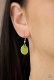 Seashore Spa - Green Necklace - Paparazzi Accessories Necklace Bedazzle Me Pretty Mobile Fashion Boutique