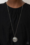 Seaside Shimmer - Blue Necklace - Paparazzi Accessories Necklace Bedazzle Me Pretty Mobile Fashion Boutique