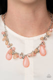 Seaside Solstice - Pink Necklace - Paparazzi Accessories Necklace Bedazzle Me Pretty Mobile Fashion Boutique