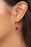 Seaside Solstice - Purple Necklace - Paparazzi Accessories Necklace Bedazzle Me Pretty Mobile Fashion Boutique