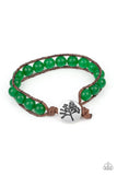 Seasonal Bounty - Green Bracelet - Paparazzi Accessories Bracelet Bedazzle Me Pretty Mobile Fashion Boutique