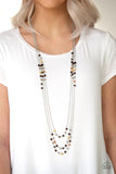 Seasonal Sensation - Multi Necklace - Paparazzi Accessories Necklace Bedazzle Me Pretty Mobile Fashion Boutique