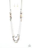 Seasonal Sensation - Multi Necklace - Paparazzi Accessories Necklace Bedazzle Me Pretty Mobile Fashion Boutique