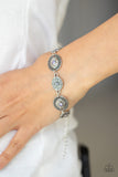 Secret Garden Glamour - Purple Bracelet - Paparazzi Accessories Bracelet Bedazzle Me Pretty Mobile Fashion Boutique