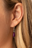 Secret GARDENISTA - Purple Necklace - Paparazzi Accessories Necklace Bedazzle Me Pretty Mobile Fashion Boutique