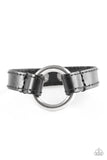 Secure The Perimeter - Black Bracelet - Paparazzi Accessories Bracelet Bedazzle Me Pretty Mobile Fashion Boutique