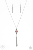 Sedona Skies - Brown Necklace - Paparazzi Accessories Necklace Bedazzle Me Pretty Mobile Fashion Boutique