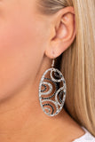 Seize the DAZE - Black Earrings - Paparazzi Accessories Earrings Bedazzle Me Pretty Mobile Fashion Boutique