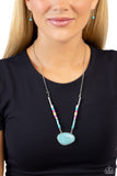 Seize the Sahara - Multi Necklace - Paparazzi Accessories Necklace Bedazzle Me Pretty Mobile Fashion Boutique