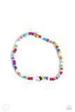 Seize the Shapes - Multi Anklet - Paparazzi Accessories Anklet Bedazzle Me Pretty Mobile Fashion Boutique