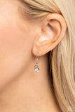 Seize the Smolder - Silver Necklace - Paparazzi Accessories Necklace Bedazzle Me Pretty Mobile Fashion Boutique