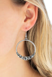 Self-Made Millionaire - Silver Earrings - Paparazzi Accessories Earrings Bedazzle Me Pretty Mobile Fashion Boutique