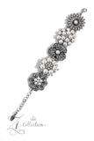 Self-Made - White - 2023 Zi Collection Bracelet - Paparazzi Accessories Bedazzle Me Pretty Mobile Fashion Boutique