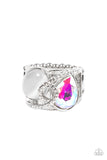 SELFIE-Indulgence - Multi Ring - Paparazzi Accessories Ring Bedazzle Me Pretty Mobile Fashion Boutique