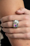 SELFIE-Indulgence - Multi Ring - Paparazzi Accessories Ring Bedazzle Me Pretty Mobile Fashion Boutique