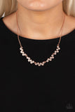 SELFIE-Love - Copper Necklace - Paparazzi Accessories Necklace Bedazzle Me Pretty Mobile Fashion Boutique