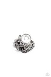 SELFIE-Made Millionaire - Silver Ring - Paparazzi Accessories Ring Bedazzle Me Pretty Mobile Fashion Boutique