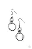 SELFIE-Made Woman - Black Earrings - Paparazzi Accessories Earrings Bedazzle Me Pretty Mobile Fashion Boutique