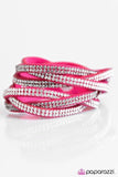 Send In The Sparkle! - Pink Bracelet - Paparazzi Accessories Bracelet Bedazzle Me Pretty Mobile Fashion Boutique