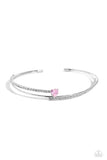 Sensational Sweetheart - Pink Bracelet - Paparazzi Accessories Bracelet Bedazzle Me Pretty Mobile Fashion Boutique