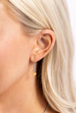 Sense of Direction - Yellow Necklace - Paparazzi Accessories Necklace Bedazzle Me Pretty Mobile Fashion Boutique