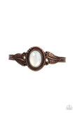 Serendipitous Sojourn - Copper Bracelet - Paparazzi Accessories Bracelet Bedazzle Me Pretty Mobile Fashion Boutique