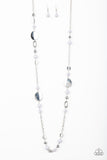 Serenely Springtime - Silver Necklace - Paparazzi Accessories Necklace Bedazzle Me Pretty Mobile Fashion Boutique