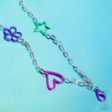 Shape the Future - Purple Lanyard - Paparazzi Accessories Lanyard Bedazzle Me Pretty Mobile Fashion Boutique