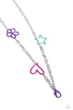 Shape the Future - Purple Lanyard - Paparazzi Accessories Lanyard Bedazzle Me Pretty Mobile Fashion Boutique