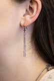 Shapely Silhouettes - Black Necklace - Paparazzi Accessories Necklace Bedazzle Me Pretty Mobile Fashion Boutique