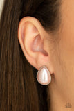 SHEER Enough - Pink Post Earrings - Paparazzi Accessories Post Earrings Bedazzle Me Pretty Mobile Fashion Boutique