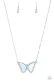 SHELL-bound - Blue Necklace - Paparazzi Accessories Necklace Bedazzle Me Pretty Mobile Fashion Boutique