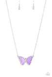 SHELL-bound - Purple Necklace - Paparazzi Accessories Necklace Bedazzle Me Pretty Mobile Fashion Boutique