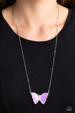 SHELL-bound - Purple Necklace - Paparazzi Accessories Necklace Bedazzle Me Pretty Mobile Fashion Boutique