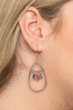 Shimmer Advisory - Multi Earrings - Paparazzi Accessories Earrings Bedazzle Me Pretty Mobile Fashion Boutique