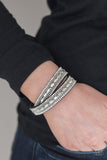Shimmer and Sass - Black Bracelet - Paparazzi Accessories Bracelet Bedazzle Me Pretty Mobile Fashion Boutique