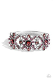 Shimmering Solo - Purple Bracelet - Paparazzi Accessories Bracelet Bedazzle Me Pretty Mobile Fashion Boutique