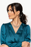Shimmering Song - Gold Necklace - Paparazzi Accessories Necklace Bedazzle Me Pretty Mobile Fashion Boutique