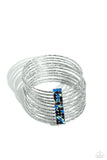 Shimmery Silhouette - Multi Bracelet - Paparazzi Accessories Bracelet Bedazzle Me Pretty Mobile Fashion Boutique