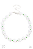 SHORE Enough - Green Necklace - Paparazzi Accessories Necklace Bedazzle Me Pretty Mobile Fashion Boutique