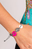 Shore Up - Pink Bracelet - Paparazzi Accessories Bracelet Bedazzle Me Pretty Mobile Fashion Boutique