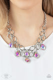 Show-Stopping Shimmer - Multi Necklace - Paparazzi Accessories Necklace Bedazzle Me Pretty Mobile Fashion Boutique