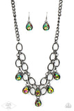 Show-Stopping Shimmer - Multi Necklace - Paparazzi Accessories Necklace Bedazzle Me Pretty Mobile Fashion Boutique