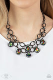 Show-Stopping Shimmer - Multi Necklace - Paparazzi Accessories Necklace Bedazzle Me Pretty Mobile Fashion Boutique