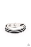 Show The Way - Silver Bracelet - Paparazzi Accessories Bracelet Bedazzle Me Pretty Mobile Fashion Boutique