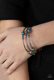 Showy Shimmer - Multi Bracelet - Paparazzi Accessories Bracelet Bedazzle Me Pretty Mobile Fashion Boutique